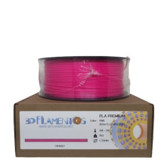PLA Rosa Fluorescente 3Dfilamentos 1.75mm 1Kg